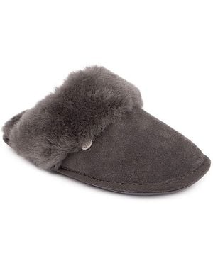 Just Sheepskin Duchess Slippers - Brown
