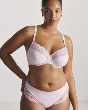 Pretty Secrets Adrianne Midi Briefs - Pink
