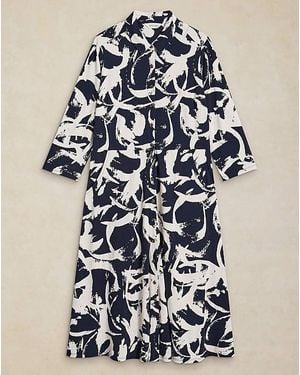 White Stuff Rua Jersey Dress - Blue