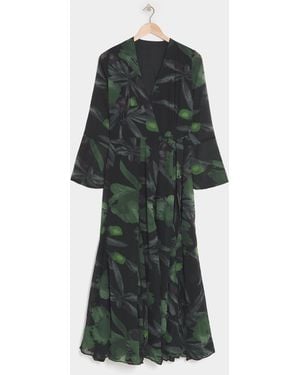Religion Flash Maxi Dress - Green