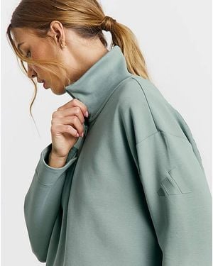 adidas All Szn 1/4 Zip Sweatshirt - Green