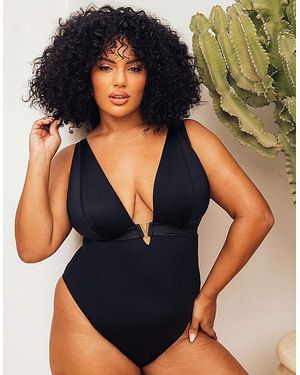 Curvy Kate Siren Seas Non-Wired Swimsuit - Blue