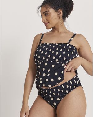 Simply Be Classic Printed Bikini Bottoms - Black