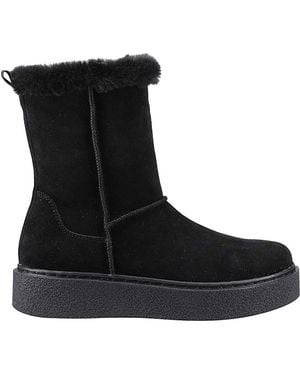 Hush Puppies Becca Mid Boot - Black