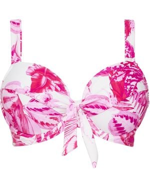 Figleaves Figleaves Fiji Underwired Bikini Top - Pink
