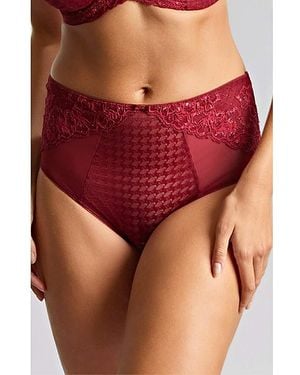 Panache Envy Deep Knicker - Red