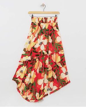 JD Williams Hawaii Beach Skirt - Red