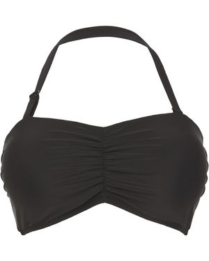 JD Williams Mix And Match Bandeau Bikini Top - Black
