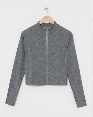 Tala Zip Through Skinluxe Jacket - Grey