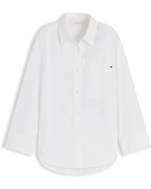 Tommy Hilfiger Modern Poplin Shirt - White