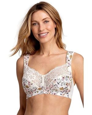 Miss Mary Of Sweden Miss Mary Fauna Non Wired Bra - White