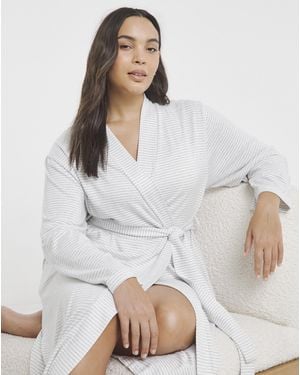 Pretty Secrets Supersoft Marl Gown - White