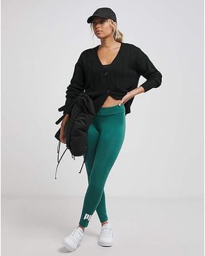 PUMA Essentials Logo Leggings - Green