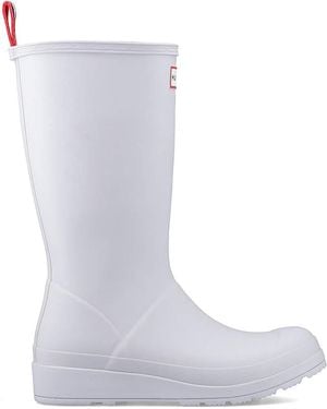 HUNTER Original Play Tall Wellington - White