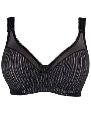 Berlei Beauty Stripe Minimiser Blk/Gry - Black