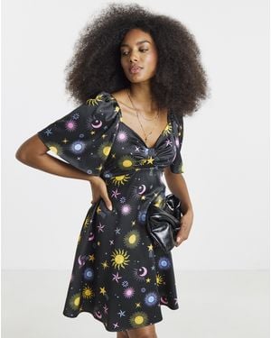 Twisted Wunder Mini Dress - Multicolour