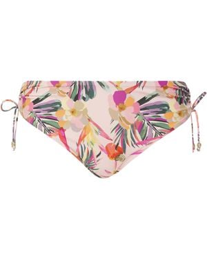 Panache Paradise Tie Side Bikini Brief - Pink