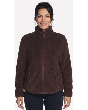 Skechers Sherpa Jacket - Brown