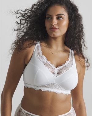 Pretty Secrets Ella Full Cup Non Wired Bra - White