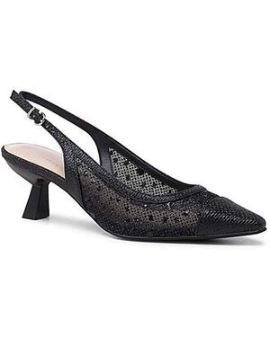 Paradox London Tamsin Kitten Heel Shoes - White