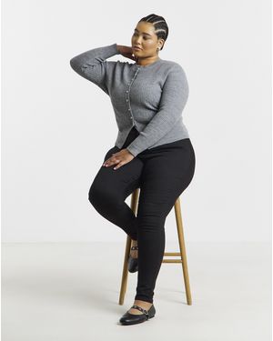 Simply Be Stretch Denim Skinny Jeans - Blue