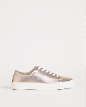 JD Williams Lace To Toe Trainer E Fit - Natural