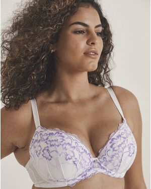 Ann Summers Sexy Lace Plunge Bra - White