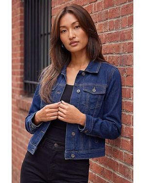 Roman Roman Classic Cotton Denim Jacket - Blue