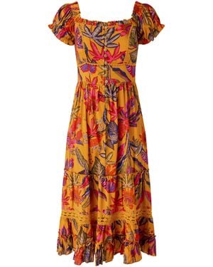 Joe Browns Amelia Printed Dress - Yellow