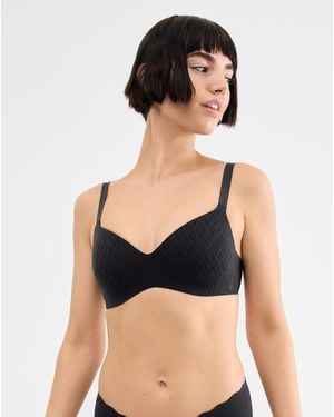Sloggi Zero Feel Bliss The Up Tshirt Bra - Black