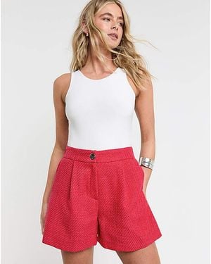 Simply Be Boucle Tailored Shorts