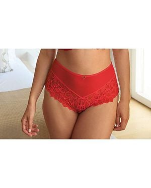 Panache Allure Deep Brief - Red
