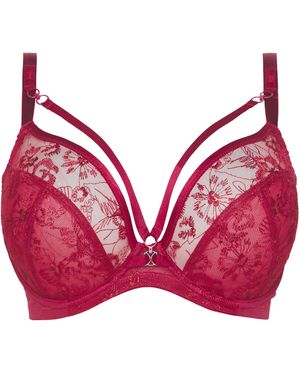 Panache Yasmin Plunge Wired Bra - Pink