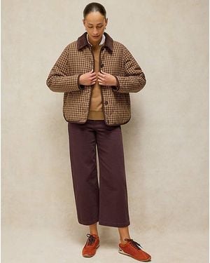 White Stuff Tia Wide Leg Crop Jean - Natural