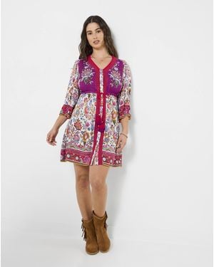 Joe Browns Ultimate Boho Tunic Dress - White