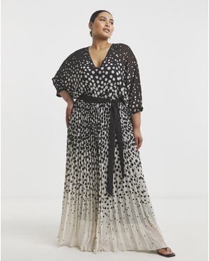 Joanna Hope Ombre Spot Dress - Multicolour