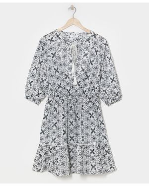 Joanna Hope Beach Dress - Grey
