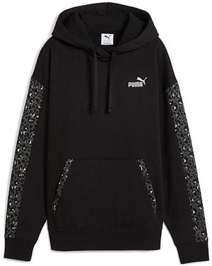 PUMA Essential Animal Print Hoodie - Black
