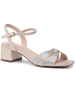 Paradox London Marquise Heeled Sandals - White