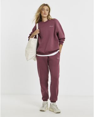 Gym King 365 Boyfriend Joggers - Red