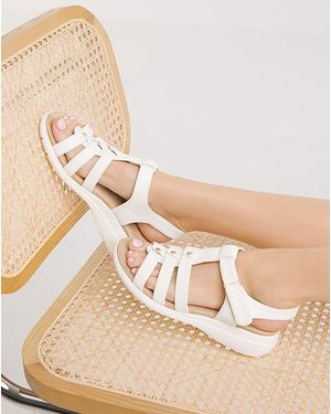 Cushion Walk Fisherman Sandal Eeeee Fit - Natural