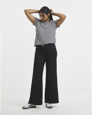 Levi's 318 Shaping Wide Leg Jean - Black
