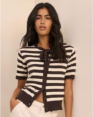 Nobody's Child Nobodys Child Short Sleeve Cardi - Black