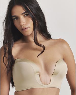 Wonderbra Ultimate Plunge Bra - Brown