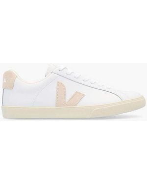 Veja Esplar Logo Sable Trainers - White