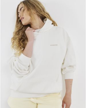 Gym King 365 Relaxed Fit Hoodie - White