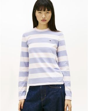 Tommy Hilfiger Flag Jersey T-Shirt - White