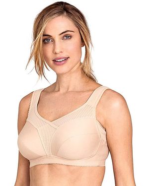 Miss Mary Of Sweden Miss Mary Cotton Fresh Bra - Natural