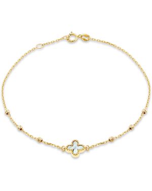iJewel 9Ct Mother Of Pearl Bracelet - Metallic