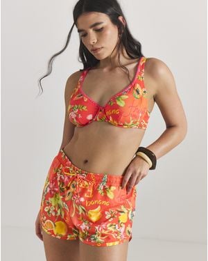 Figleaves Board Short - Red